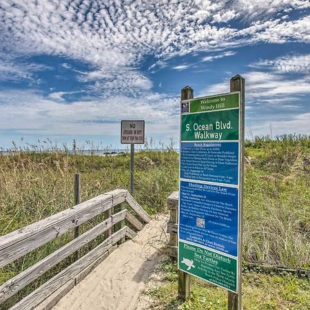 Bright Beachy Condo With Boardwalk Access And Patio! Myrtle Beach Esterno foto