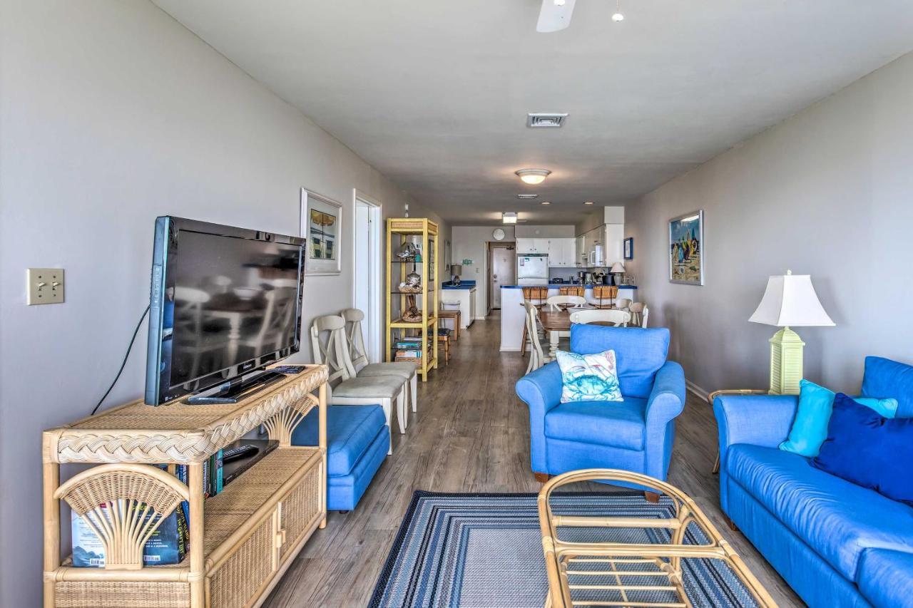 Bright Beachy Condo With Boardwalk Access And Patio! Myrtle Beach Esterno foto