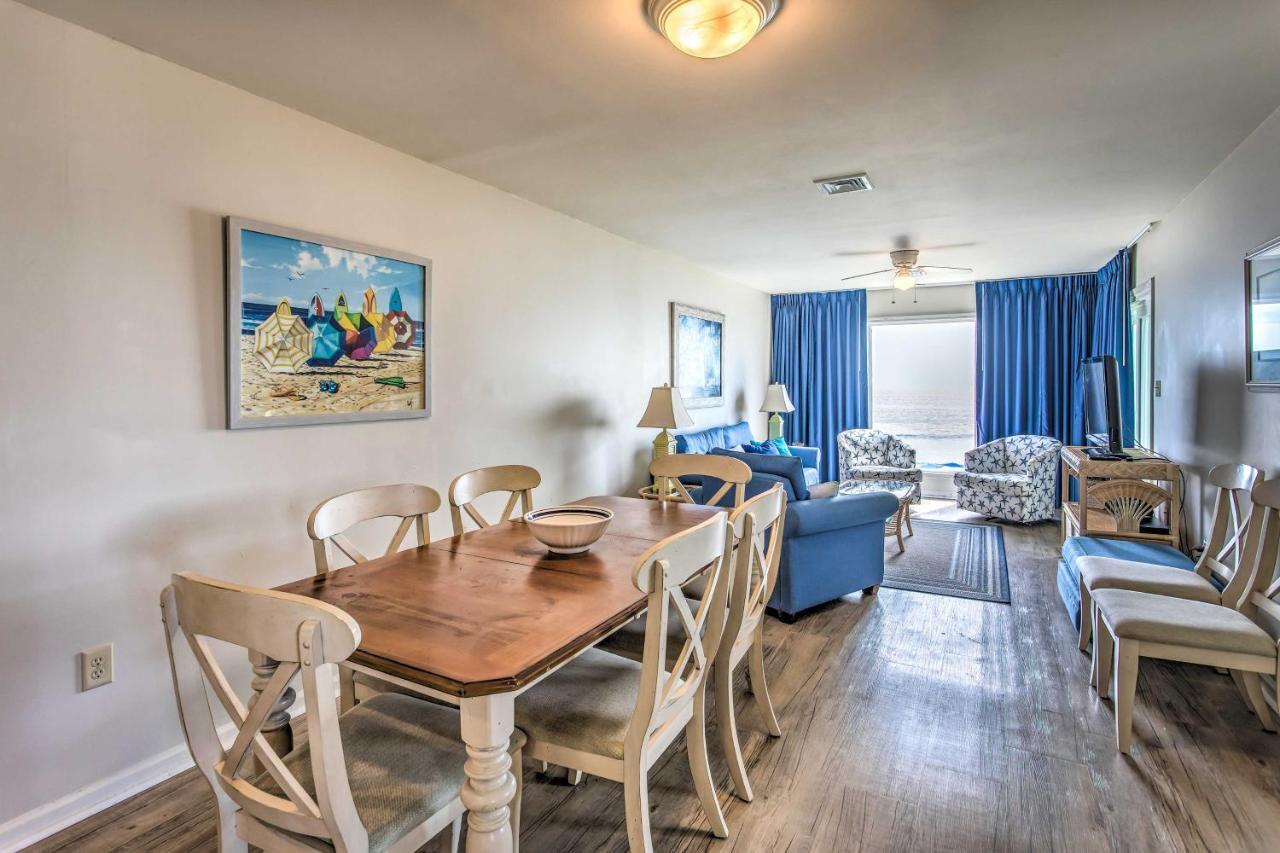 Bright Beachy Condo With Boardwalk Access And Patio! Myrtle Beach Esterno foto