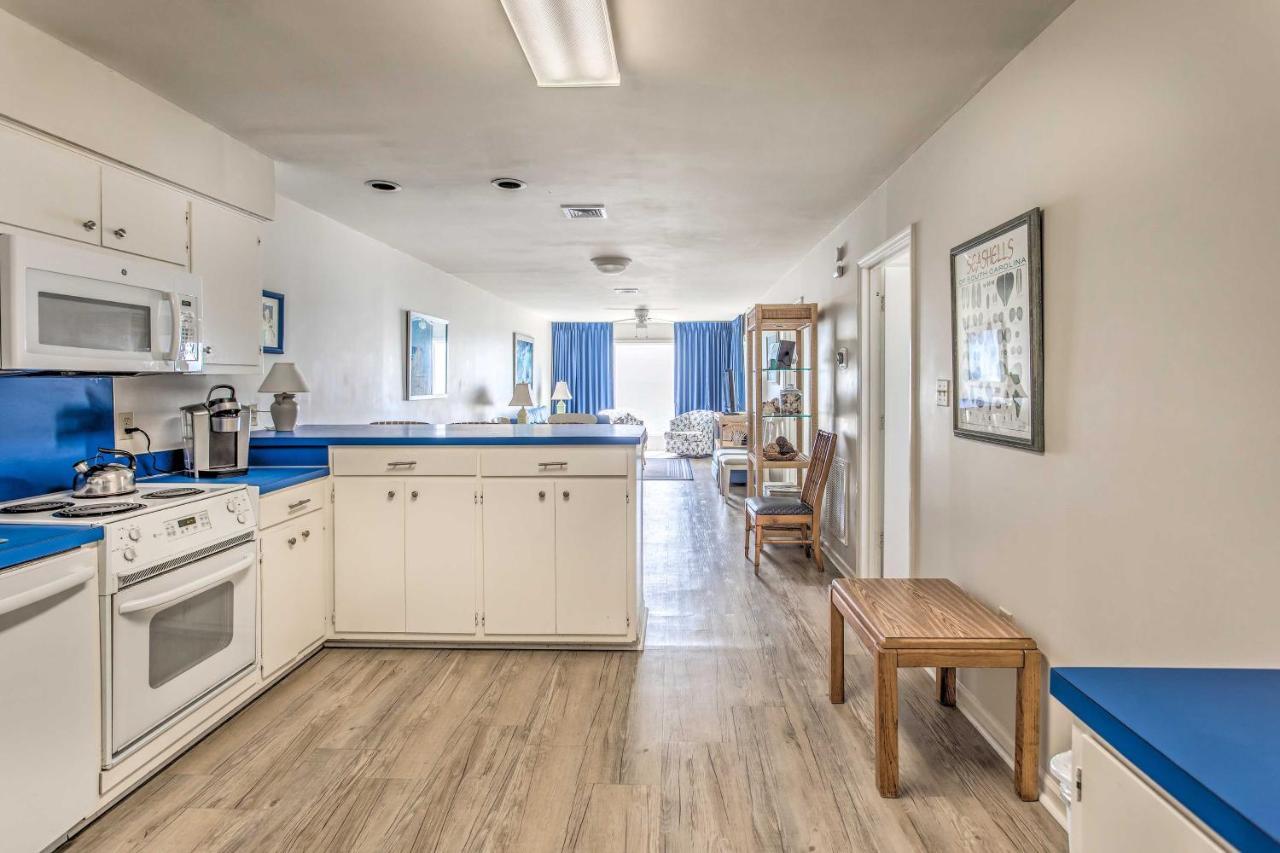 Bright Beachy Condo With Boardwalk Access And Patio! Myrtle Beach Esterno foto
