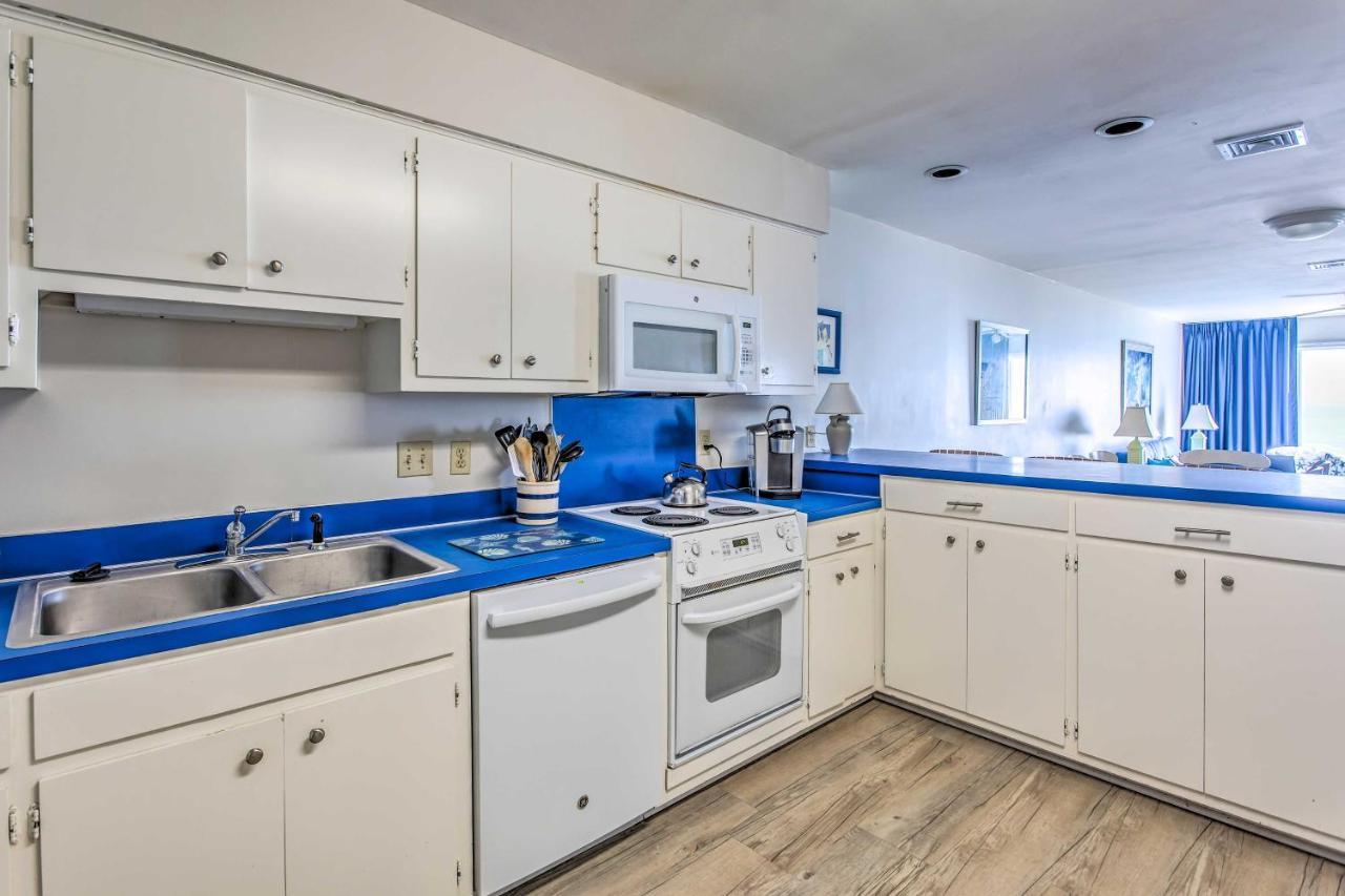 Bright Beachy Condo With Boardwalk Access And Patio! Myrtle Beach Esterno foto