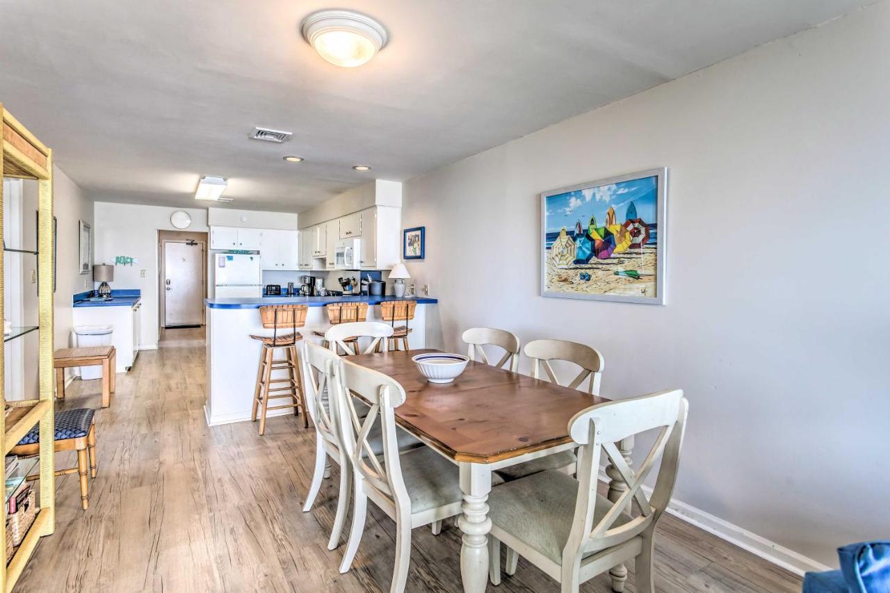 Bright Beachy Condo With Boardwalk Access And Patio! Myrtle Beach Esterno foto