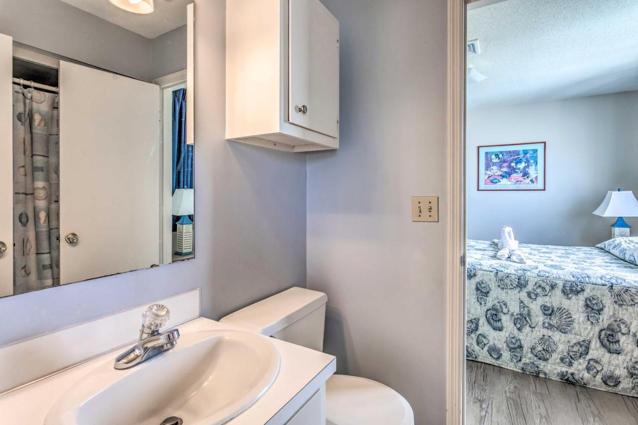 Bright Beachy Condo With Boardwalk Access And Patio! Myrtle Beach Esterno foto