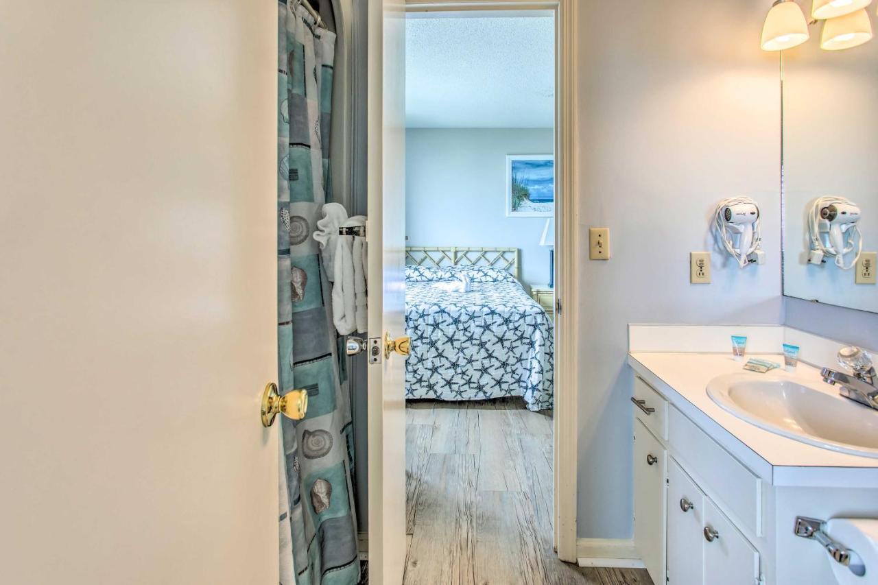 Bright Beachy Condo With Boardwalk Access And Patio! Myrtle Beach Esterno foto