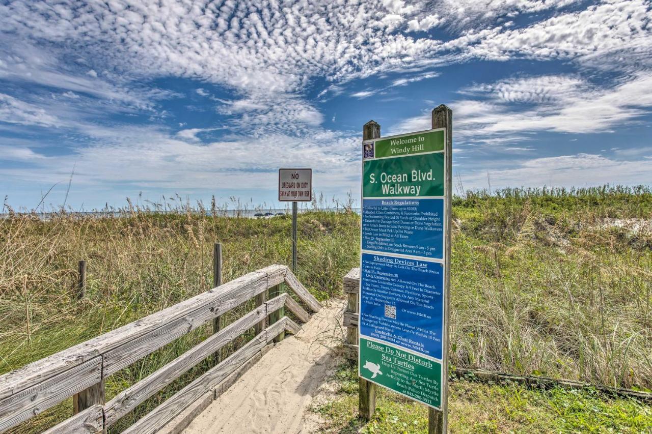 Bright Beachy Condo With Boardwalk Access And Patio! Myrtle Beach Esterno foto