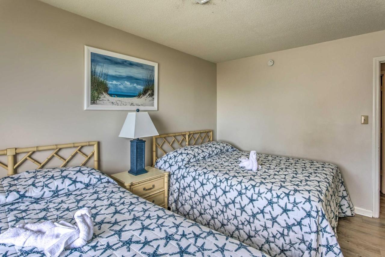 Bright Beachy Condo With Boardwalk Access And Patio! Myrtle Beach Esterno foto