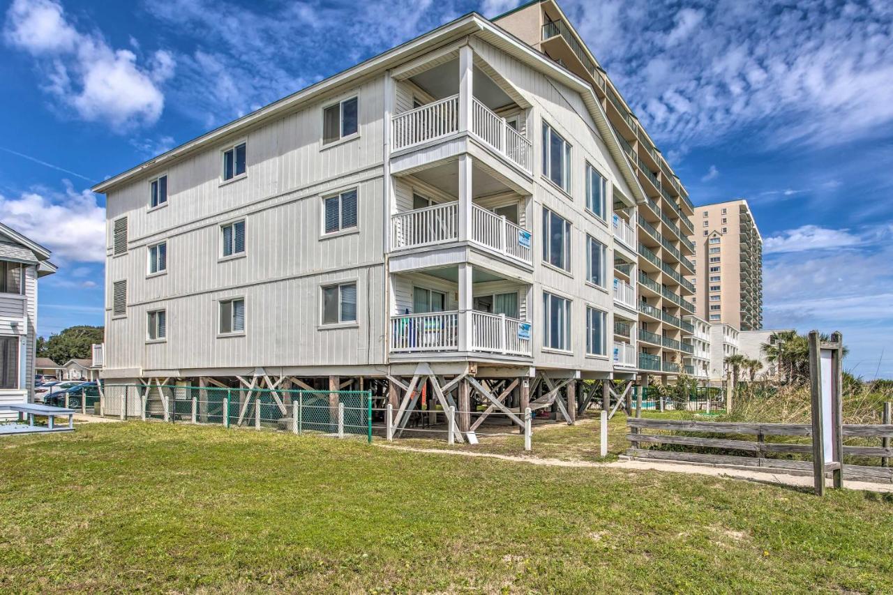 Bright Beachy Condo With Boardwalk Access And Patio! Myrtle Beach Esterno foto