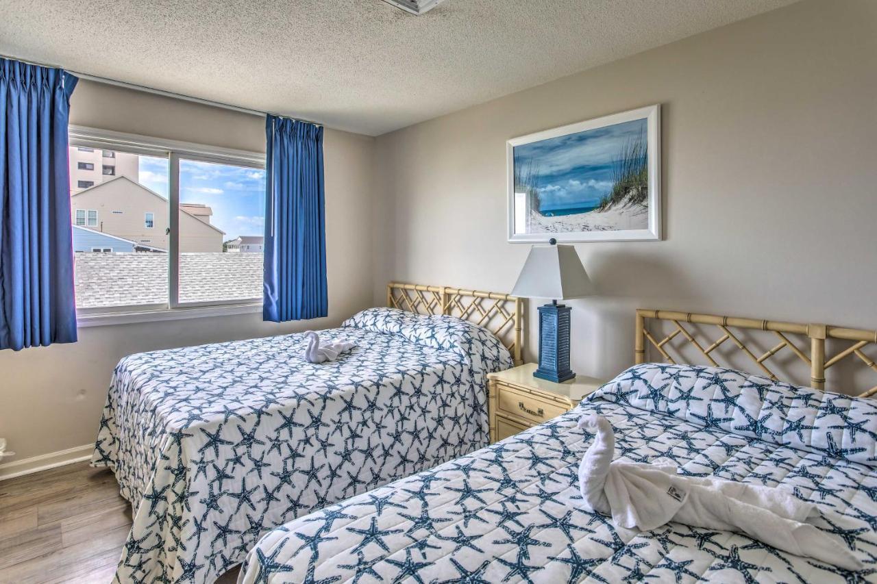 Bright Beachy Condo With Boardwalk Access And Patio! Myrtle Beach Esterno foto
